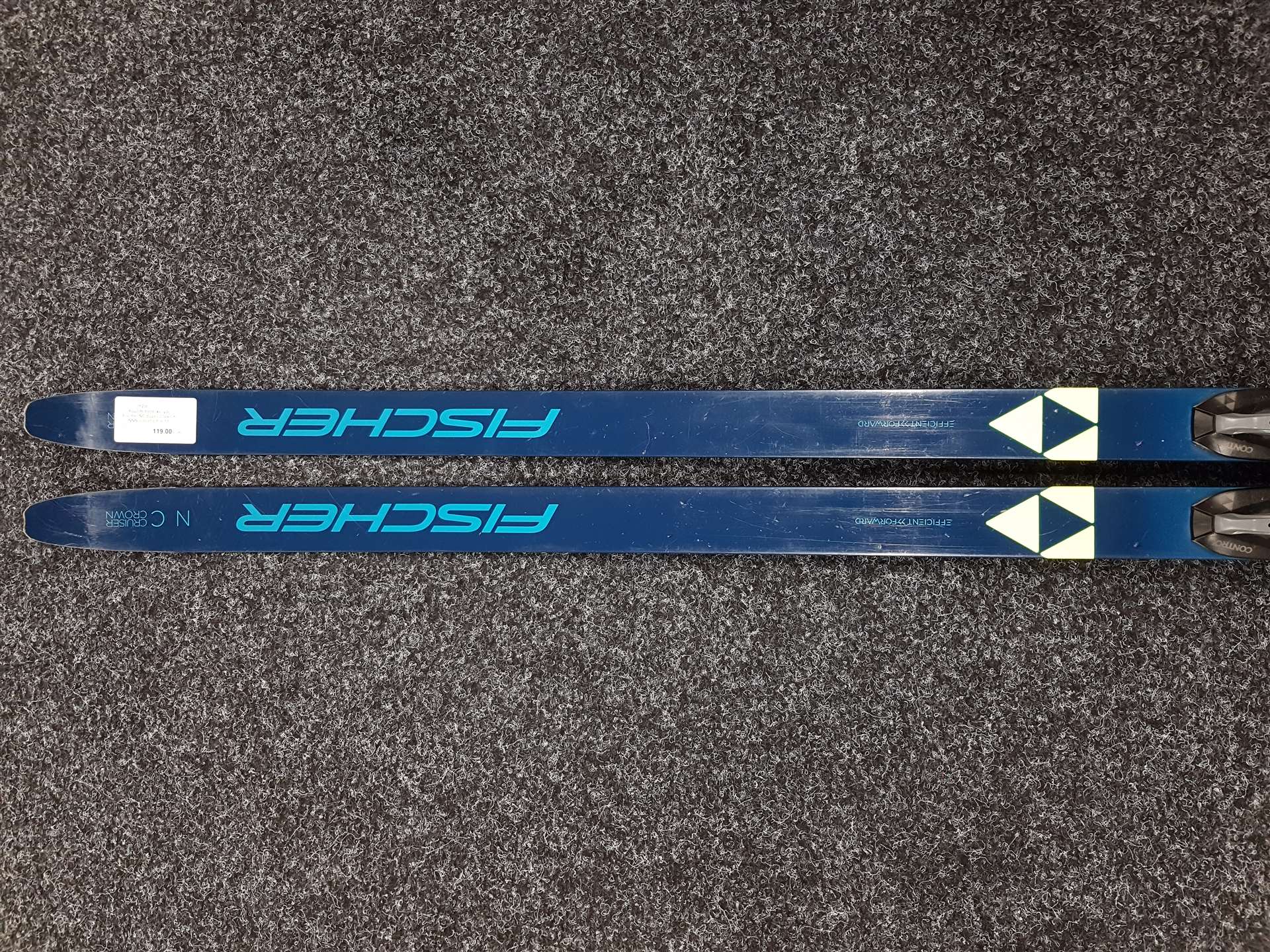 Použité bežecké lyže Fischer NC Super Crown + NNN viazanie Fischer
