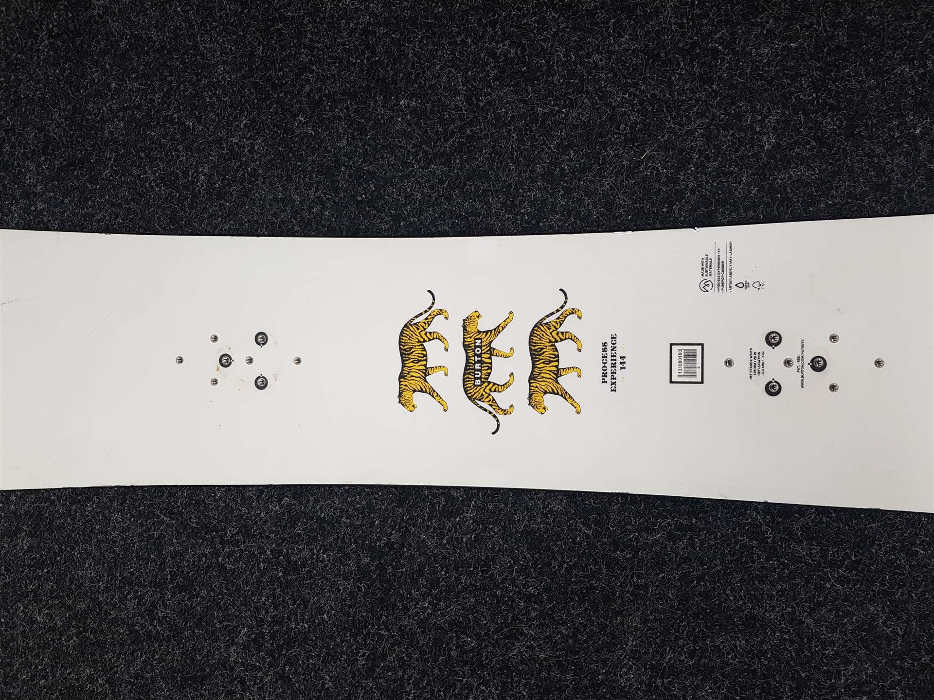Použitý snowboard BURTON Process Experience 144