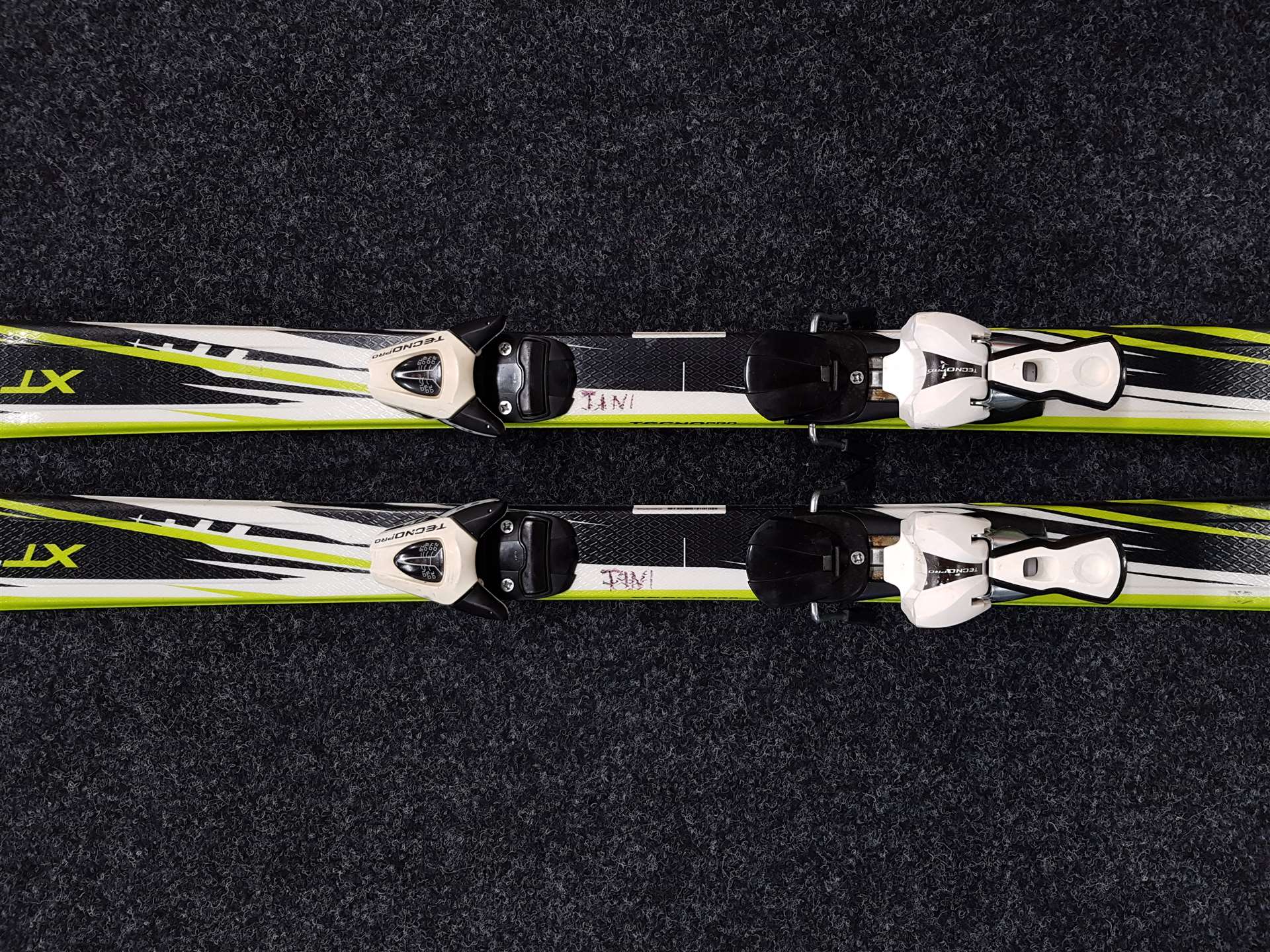 Použité lyže TECNOPRO XT Team + viazanie Tecnopro 7,5