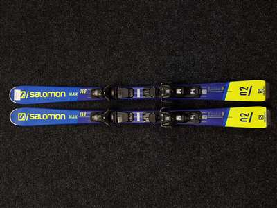 Použité lyže SALOMON Max + viazanie Salomon M10