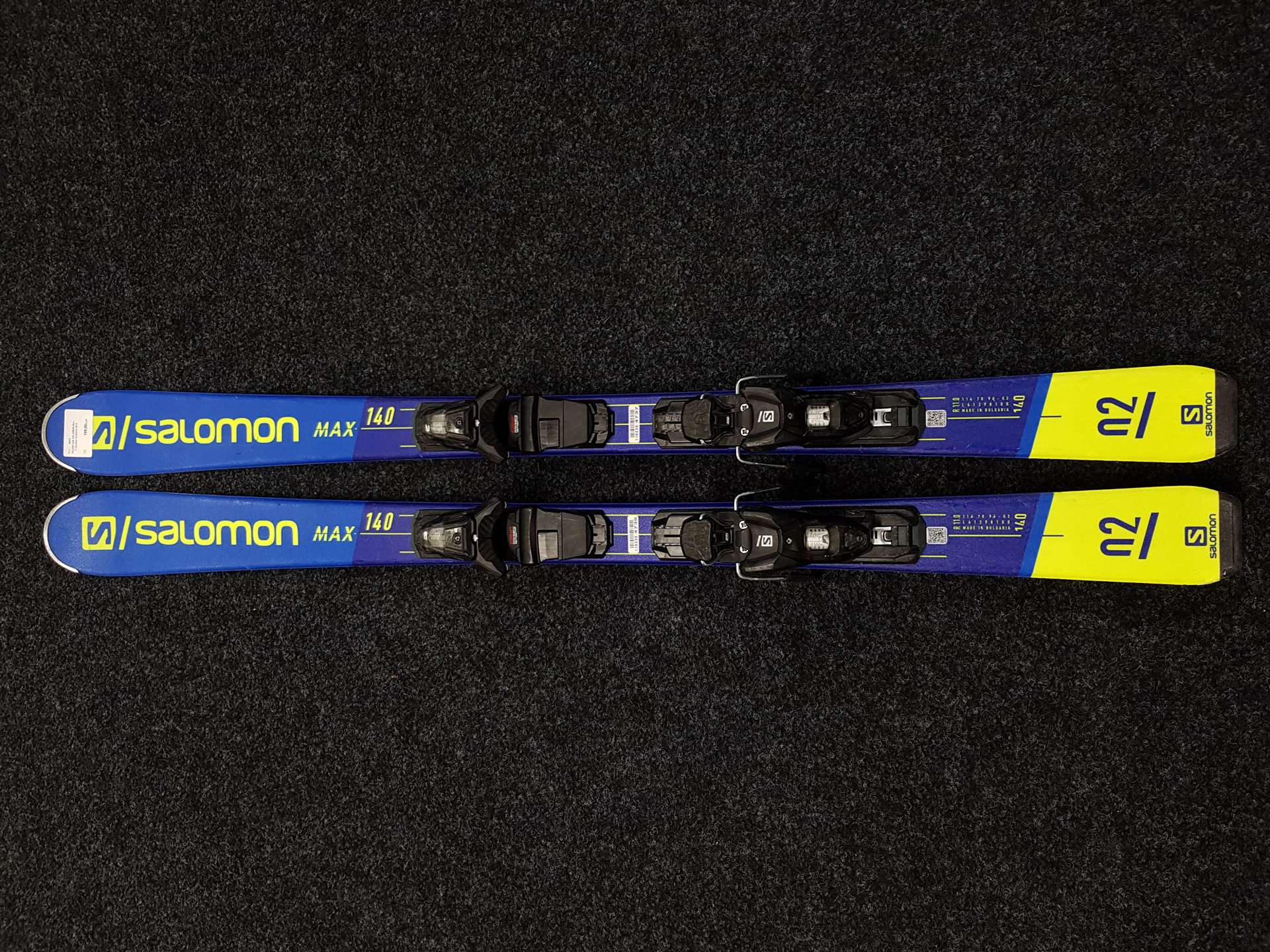 Použité lyže SALOMON Max + viazanie Salomon M10