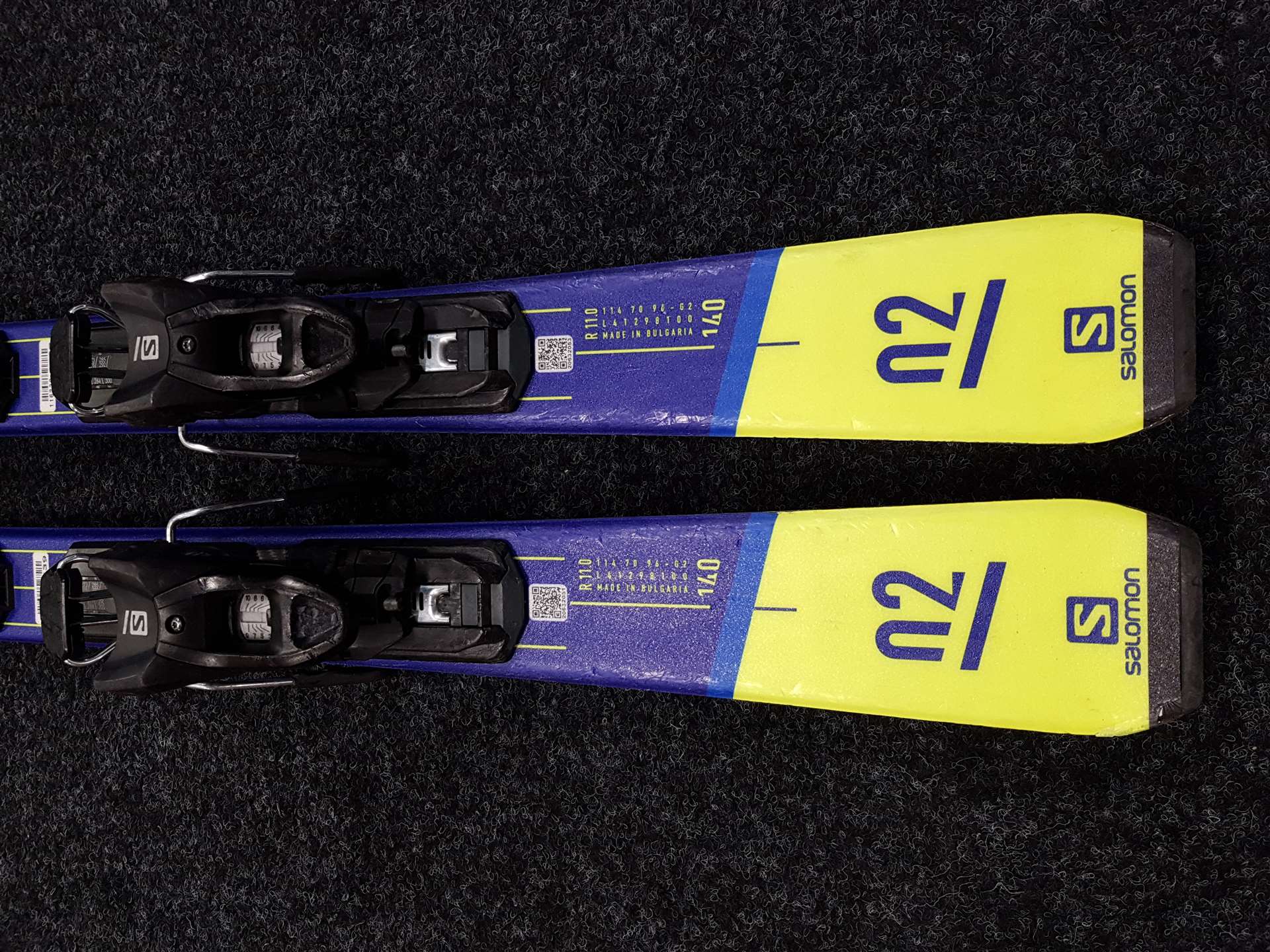 Použité lyže SALOMON Max + viazanie Salomon M10