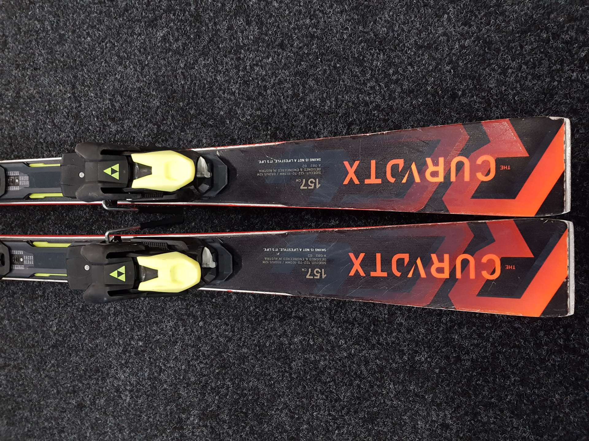 Použité lyže FISCHER The Curv DTX  + viazanie Fischer Z12