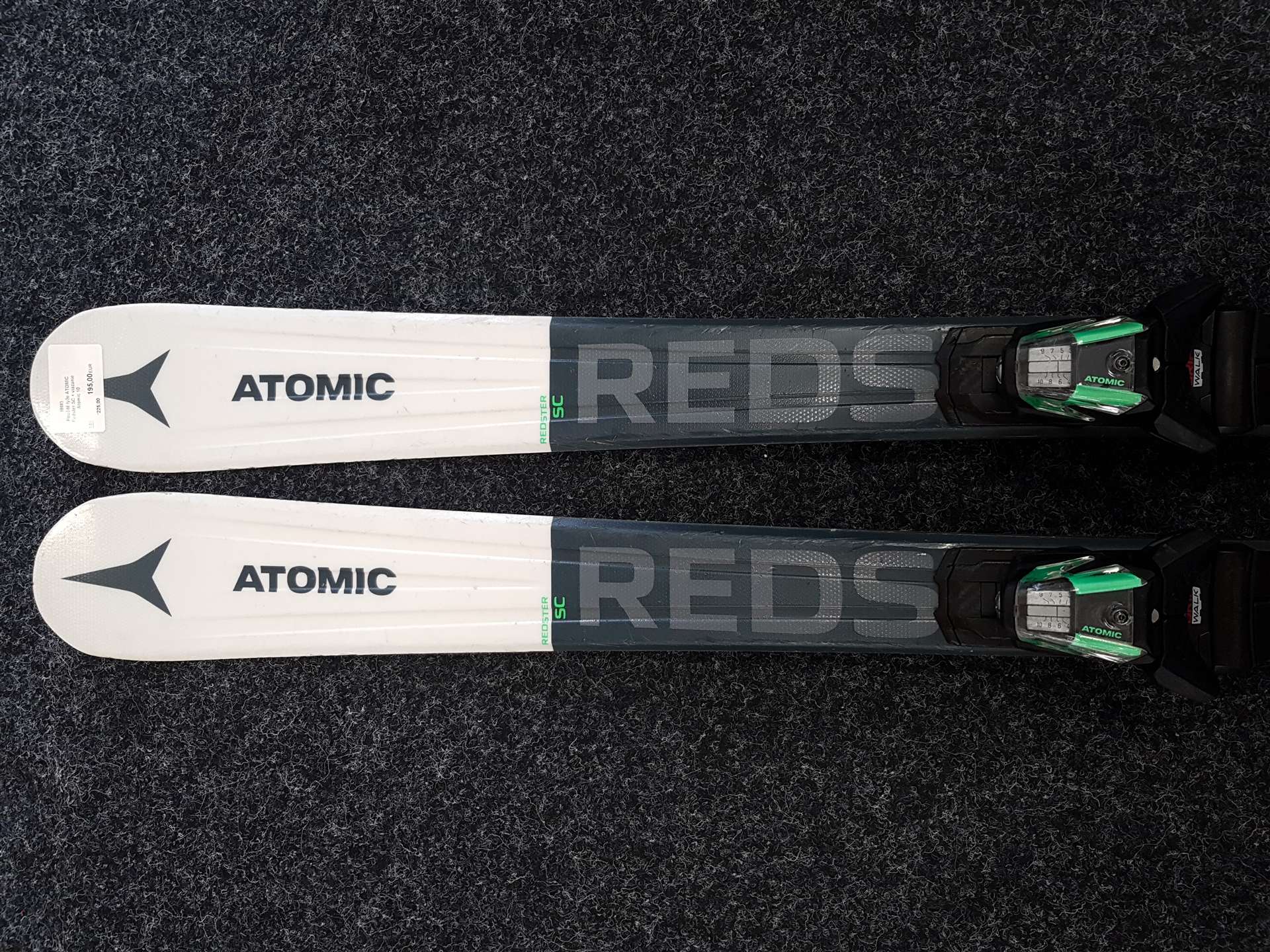 Použité lyže ATOMIC Redster SC + viazanie Atomic 10