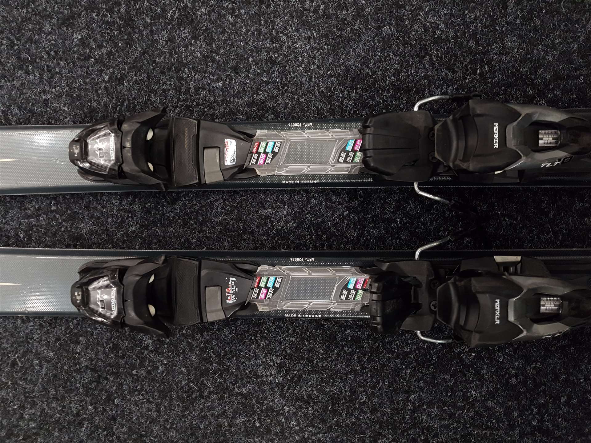 Použité lyže BLIZZARD Elevate RTX + viazanie Marker TLT 10