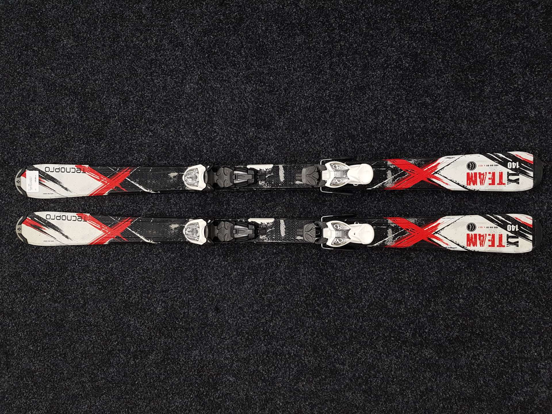 Použité lyže TECNOPRO XT team + viazanie Marker 7