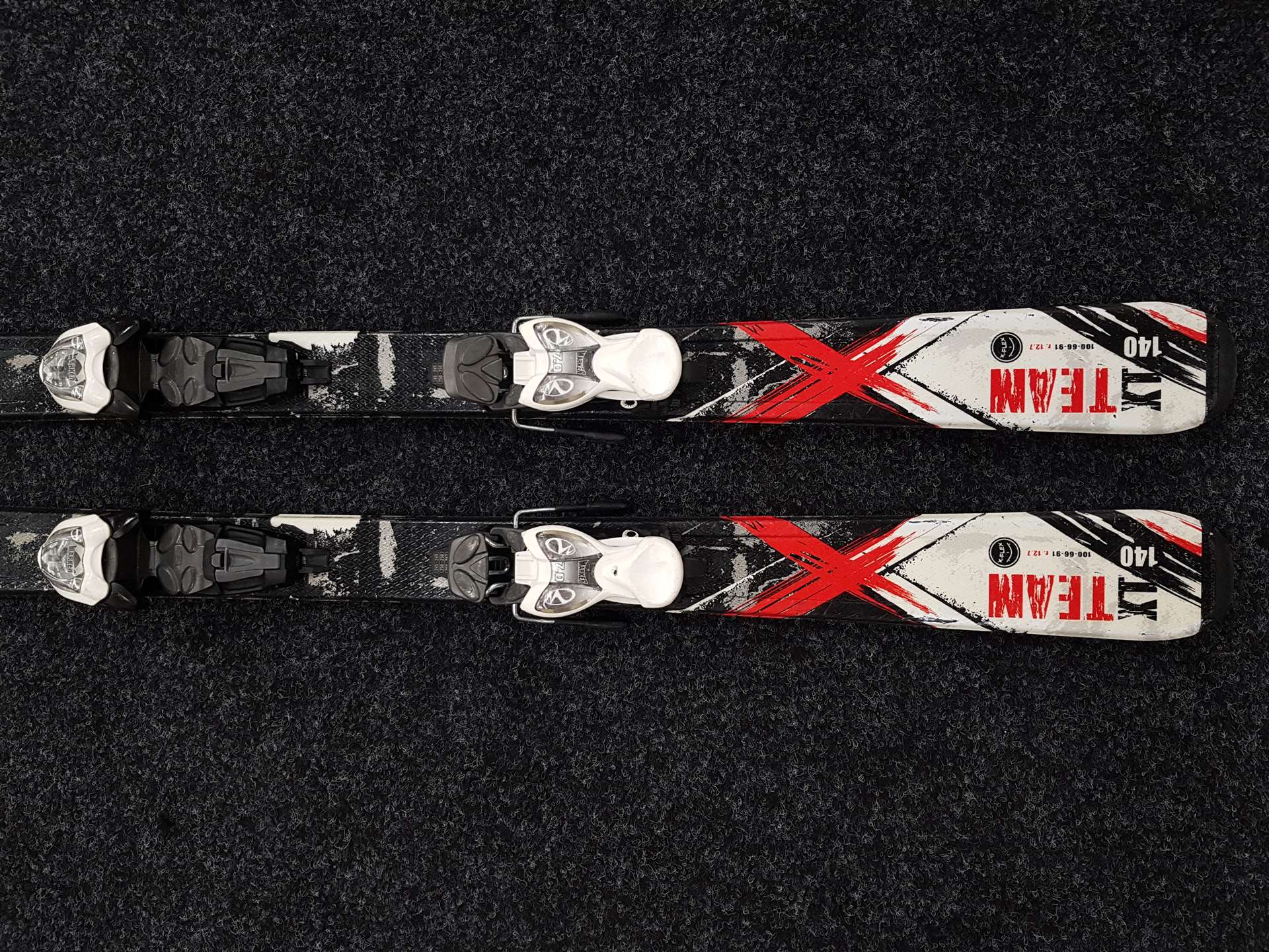 Použité lyže TECNOPRO XT team + viazanie Marker 7