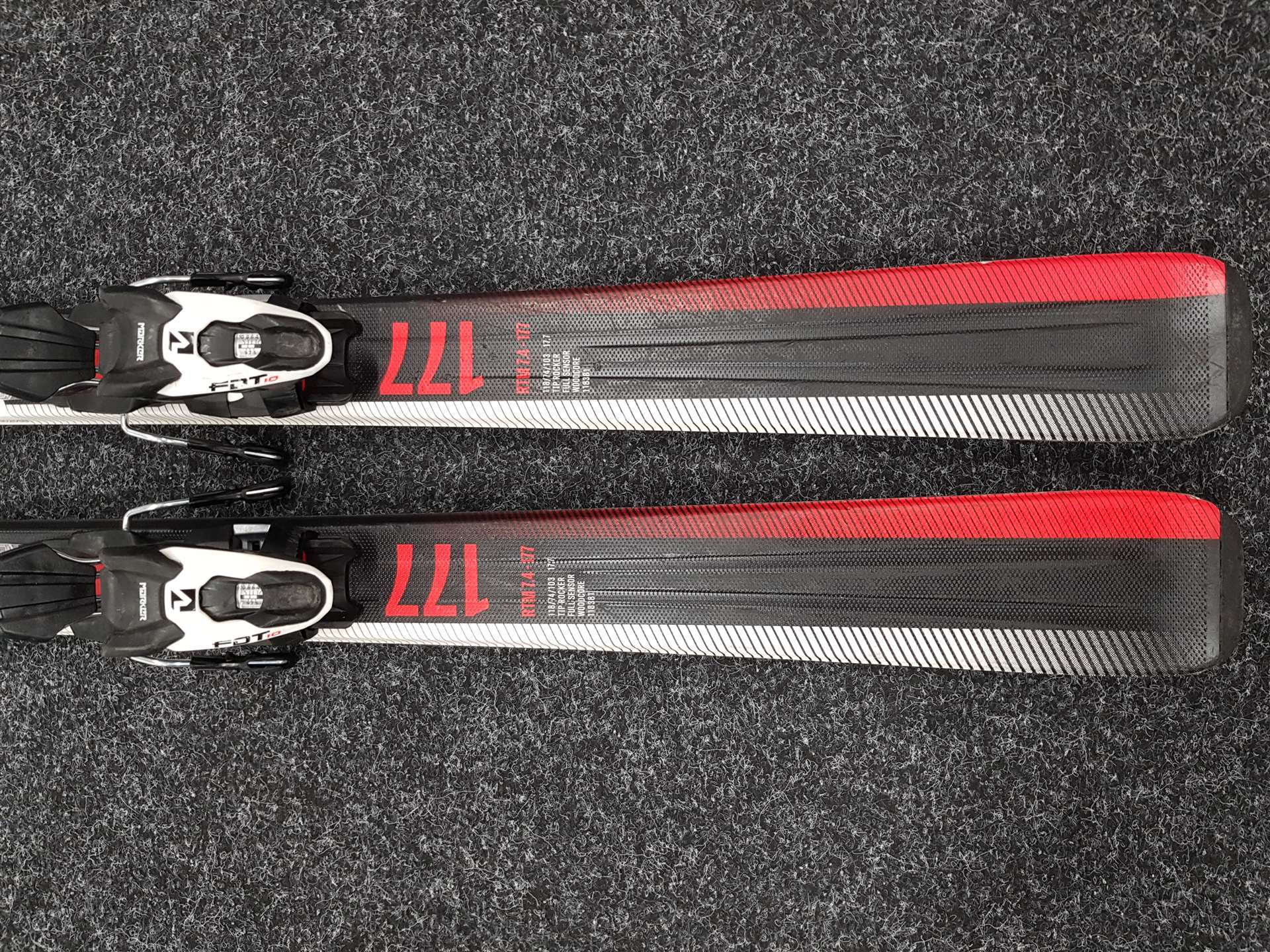 Použité lyže VOLKL RTM 7.4 + viazanie Marker FDT 10