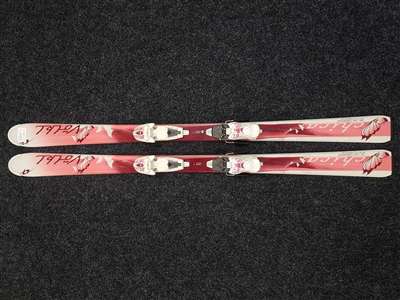 Použité lyže VOLKL Chica + viazanie Marker 7.0