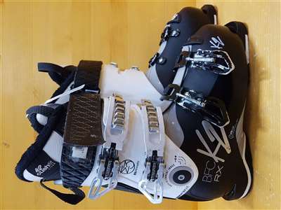 Použité lyžiarky K2 BFC RX E3