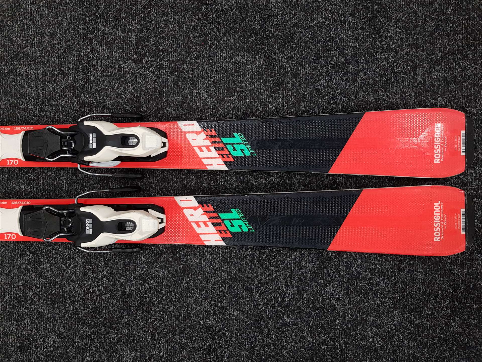 Použité lyže Rossignol Hero Elite SL Limited