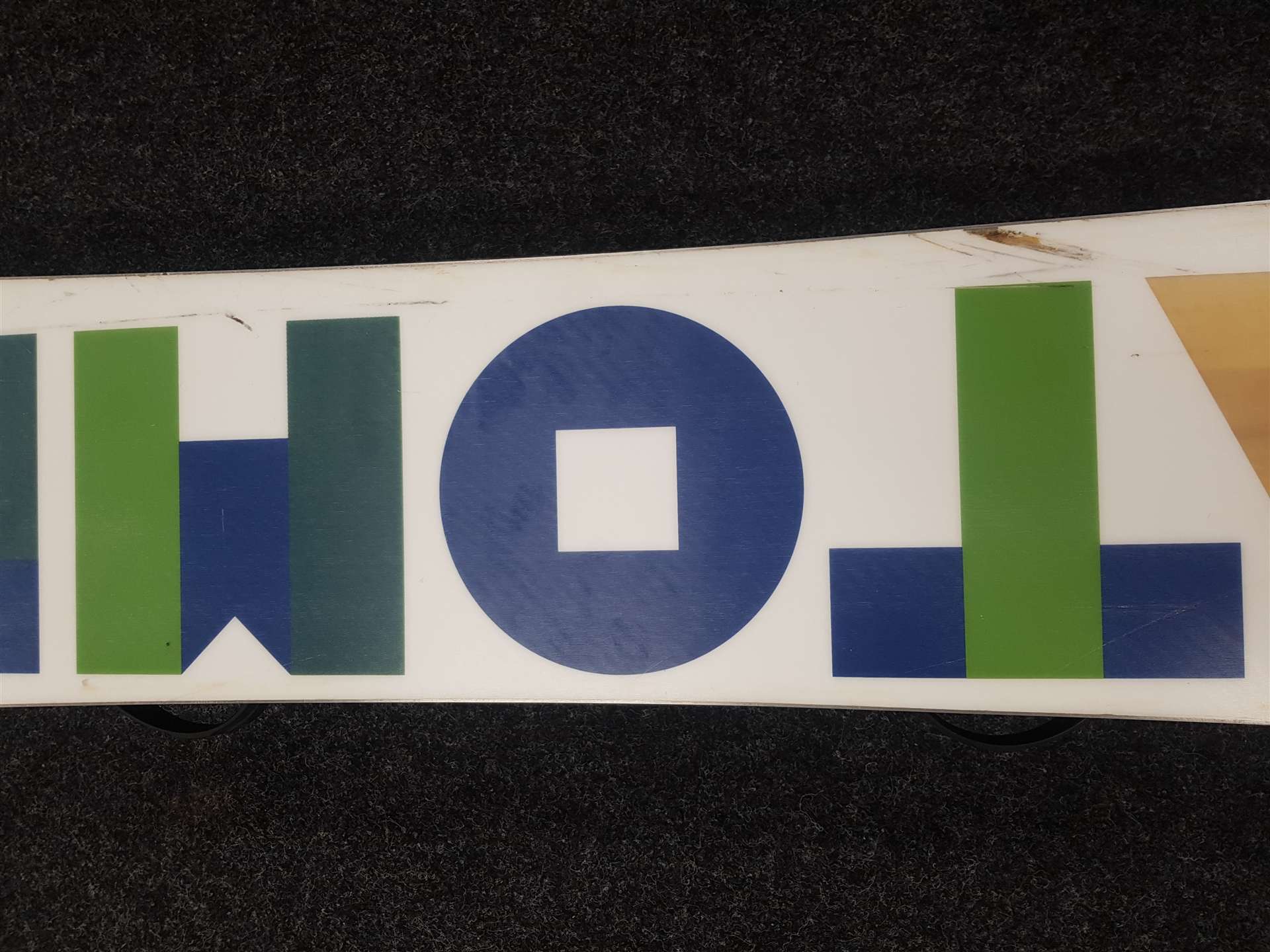 Použitý snowboard ATOMIC Cold smoke + viazanie Rage veľkosť L/XL