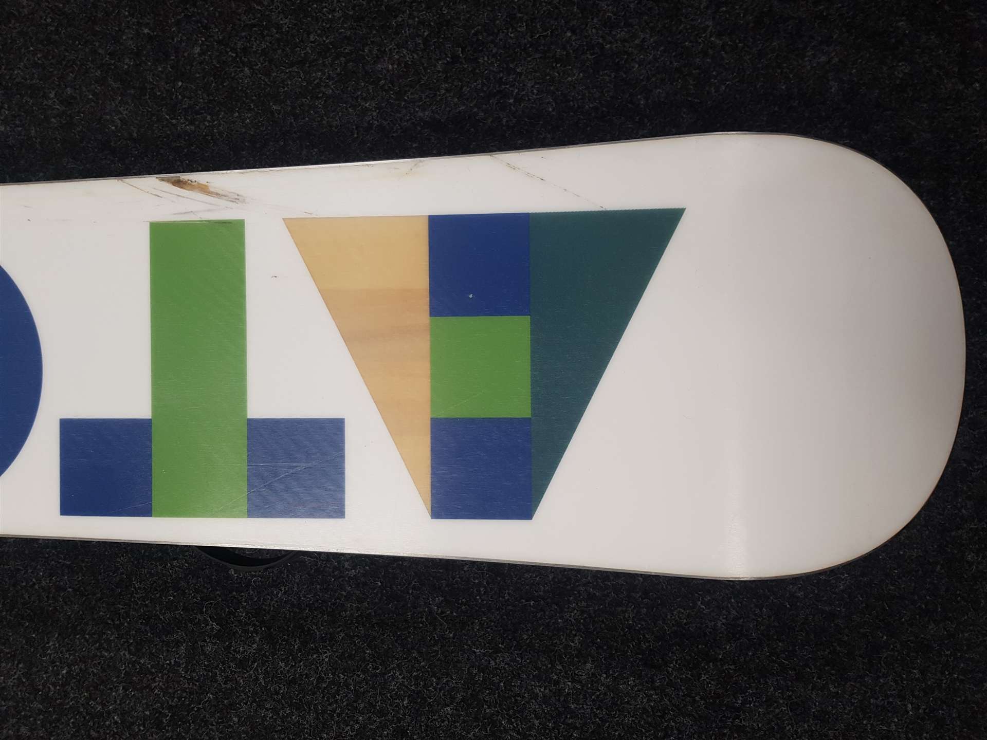 Použitý snowboard ATOMIC Cold smoke + viazanie Rage veľkosť L/XL