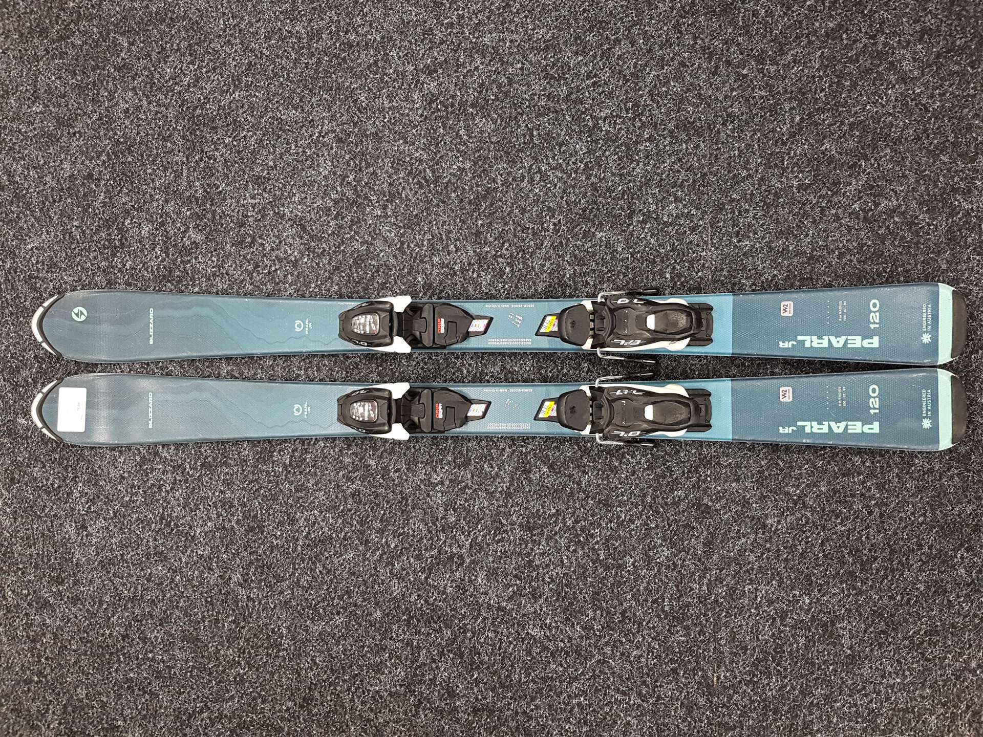 Použité detské lyže BLIZZARD Pearl JR + viazanie Marker 7.0