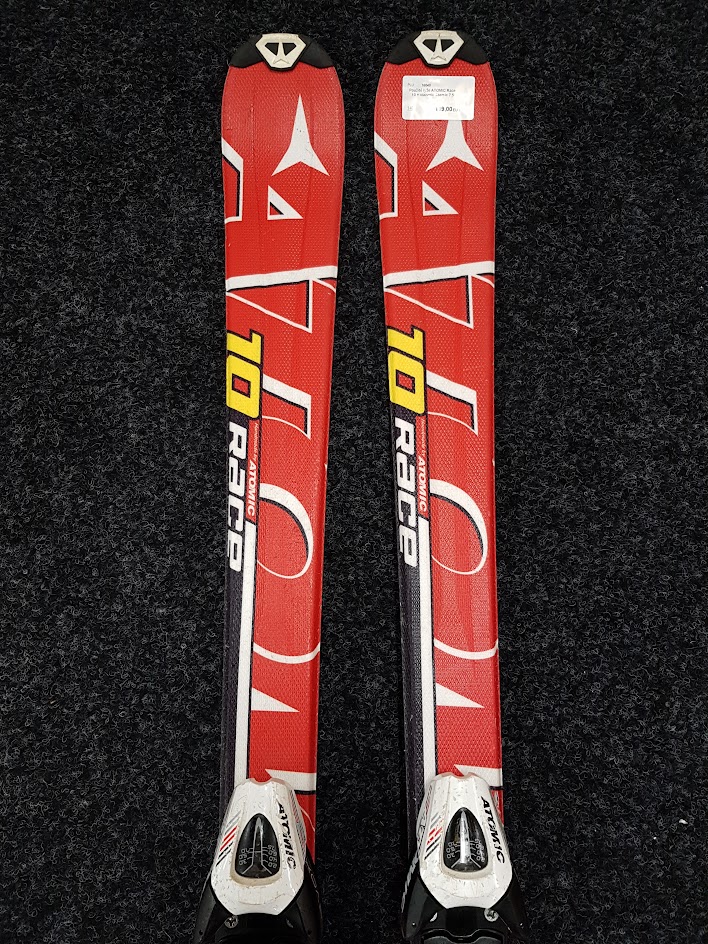 Použité lyže ATOMIC Race 10 + viazanie Atomic 7.5