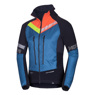 Herrenjacke Skitouren SOLISKO 630tintenblauschwarz