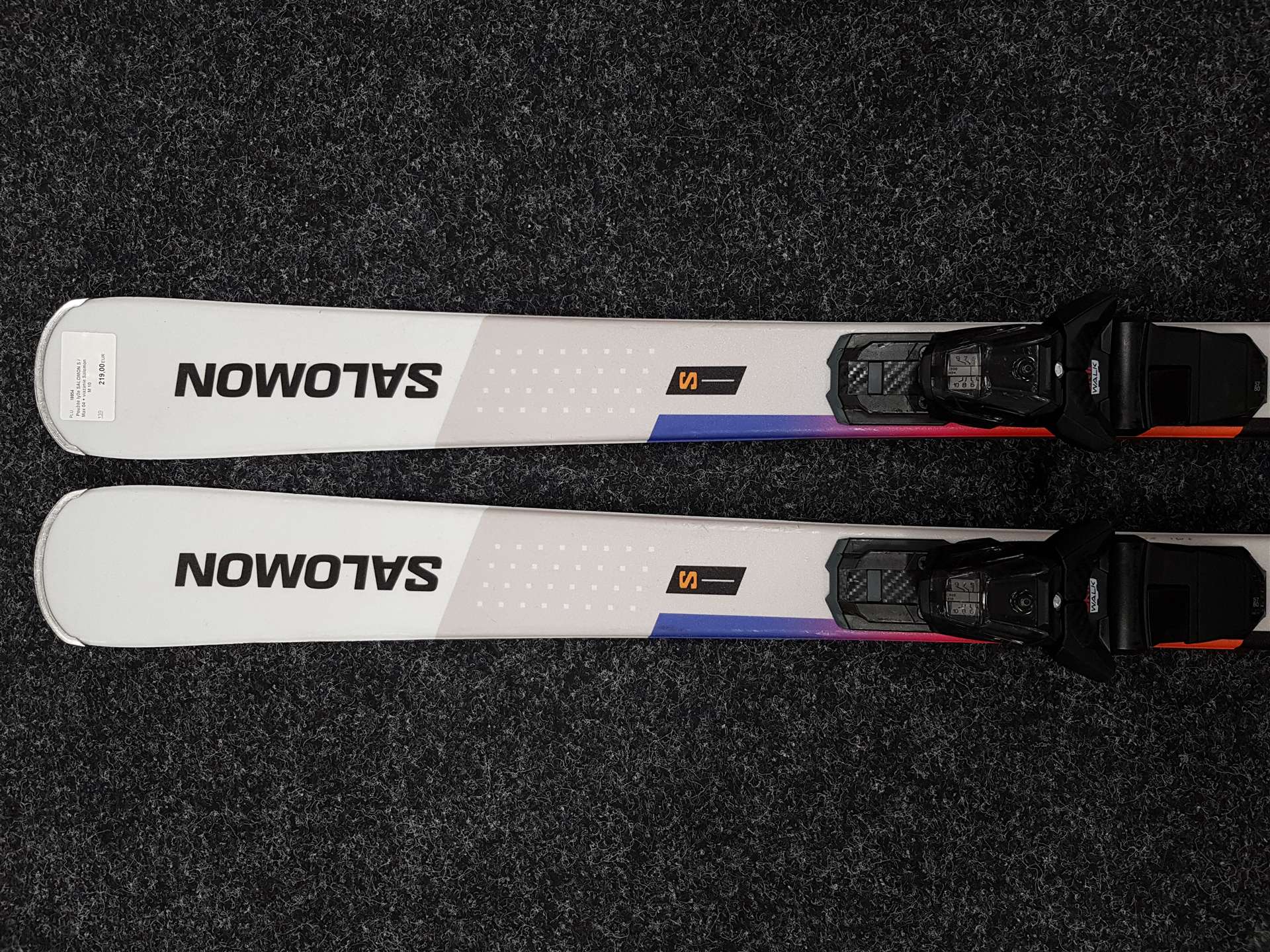 Použité lyže SALOMON S / Max 04 + viazanie Salomon M 10