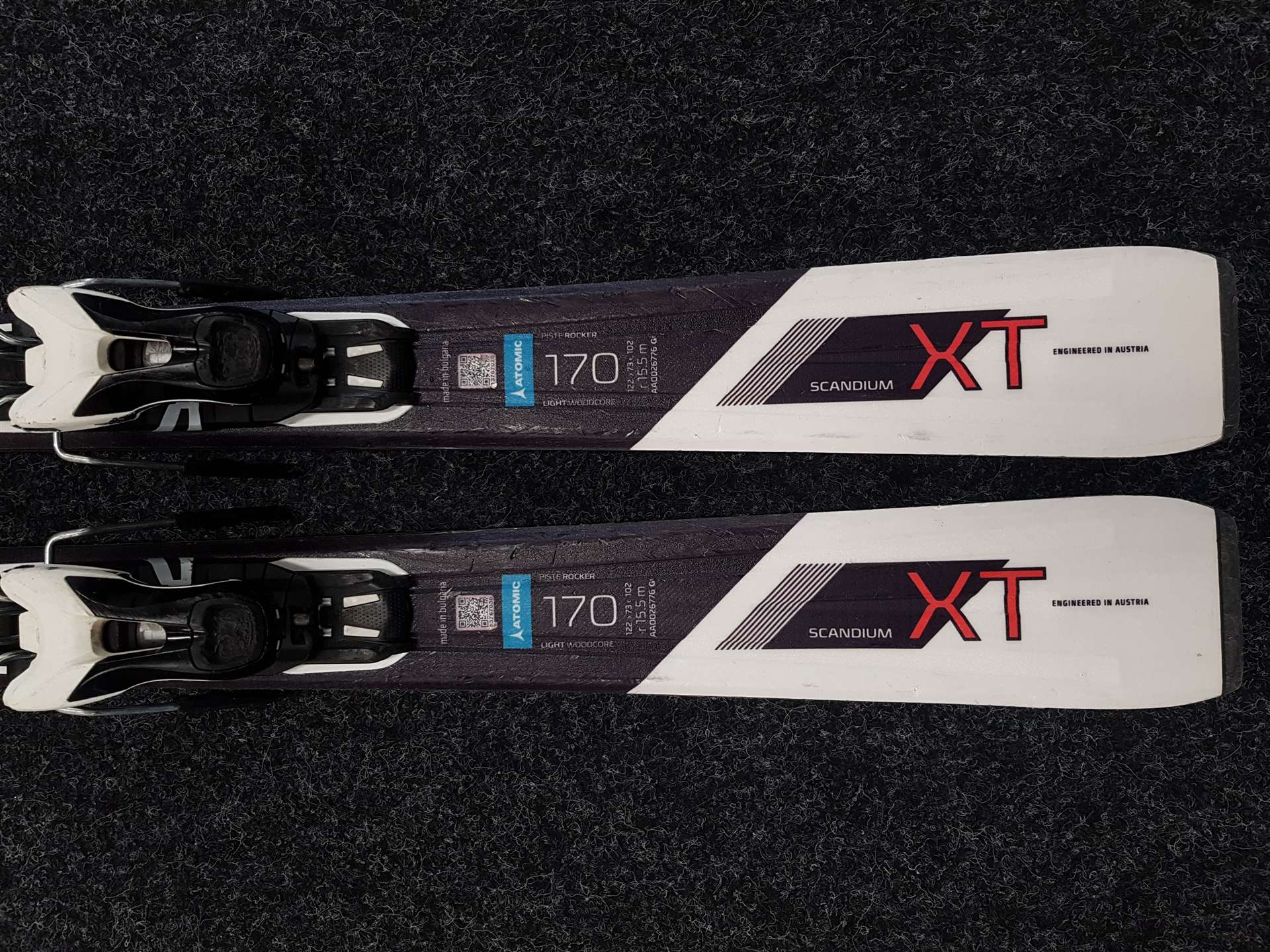 Použité lyže ATOMIC PERFORMER XT + viazanie Atomic LITHIUM 10