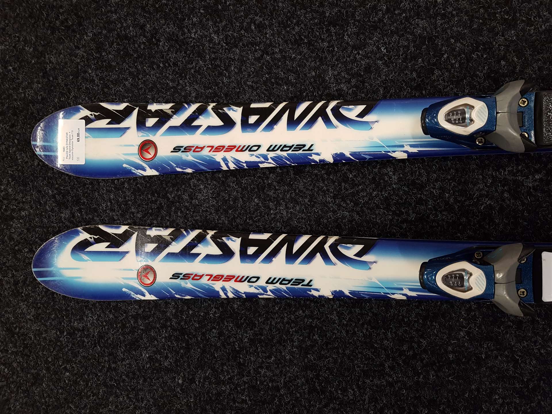 Použité lyže DYNASTAR Team Speed Omeglass  + viazanie Dynastar Team 7.0