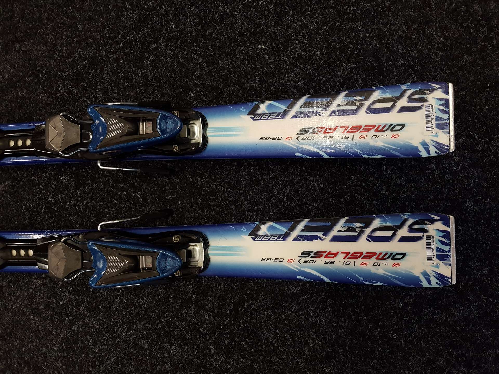 Použité lyže DYNASTAR Team Speed Omeglass  + viazanie Dynastar Team 7.0