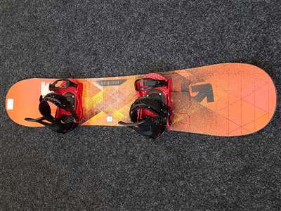 Použitý snowboard BURTON LTR 140 + viazanie Burton veľkosť M
