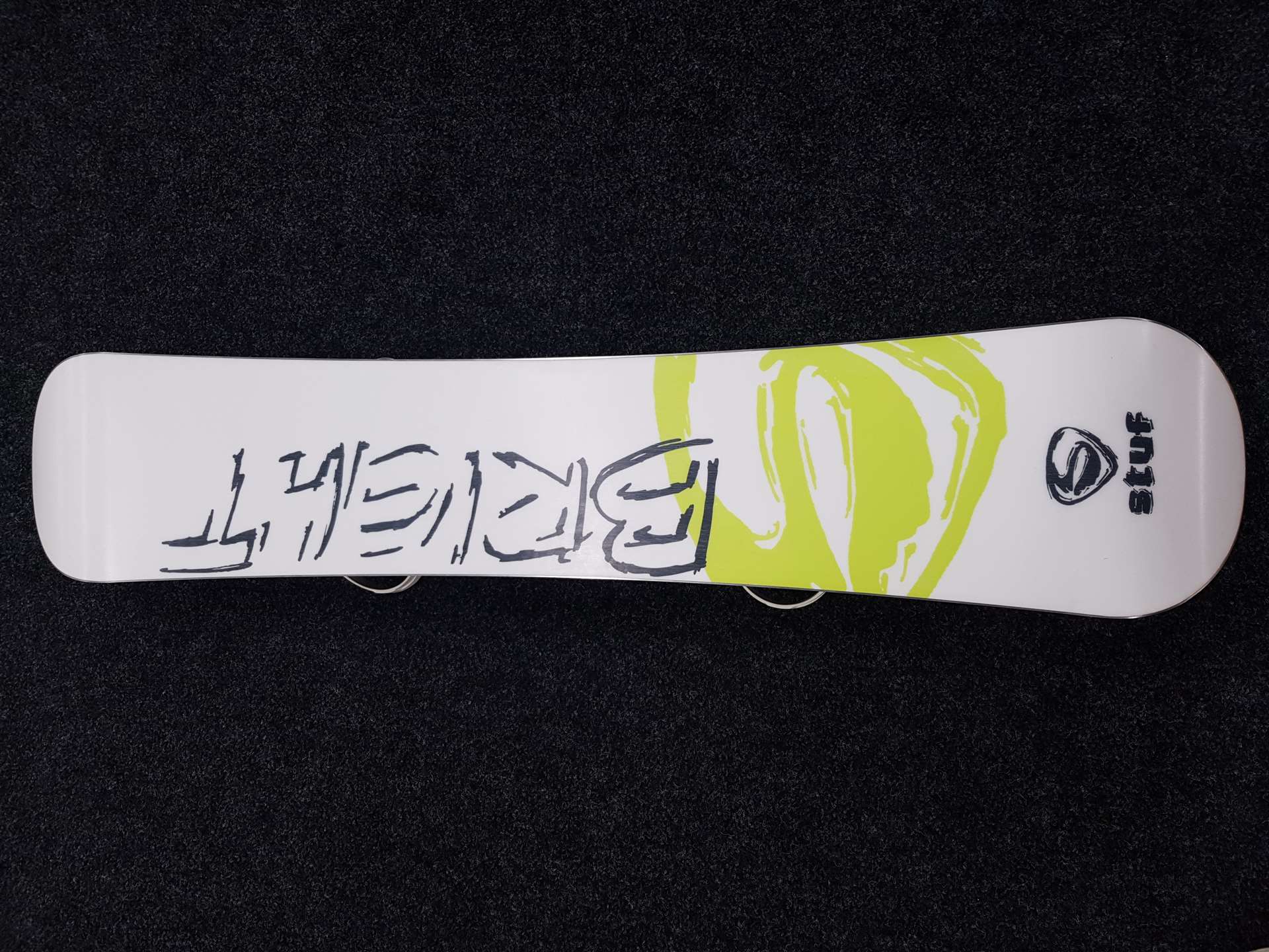 Použitý snowboard STUF Bright + viazanie Stuf veľkosť M/L
