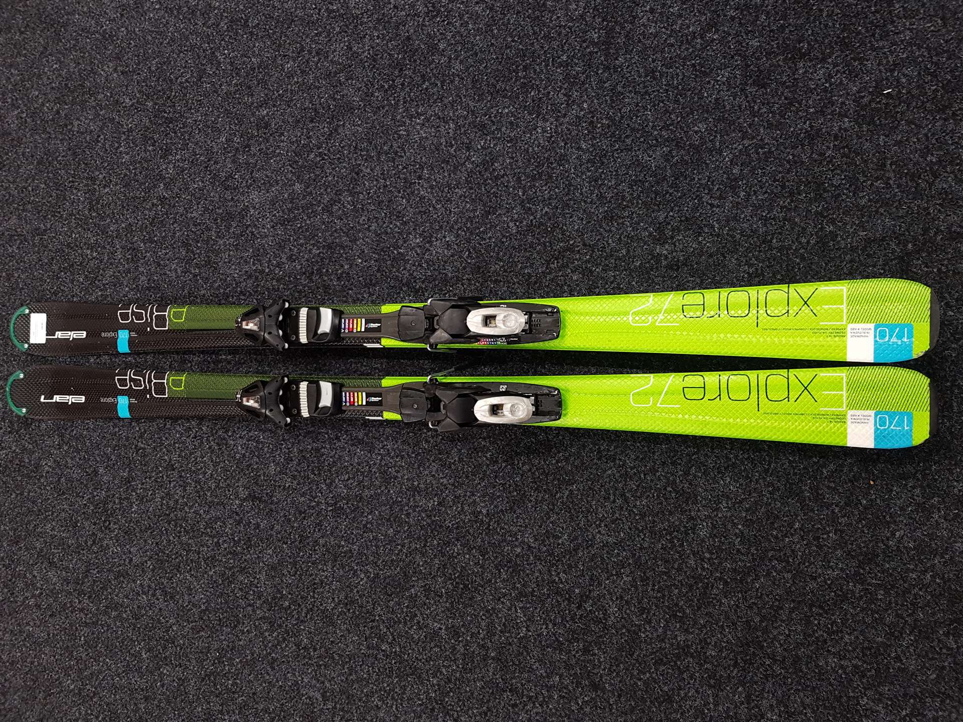 Použité lyže ELAN Explore 72 + viazanie Elan ESP 10.0