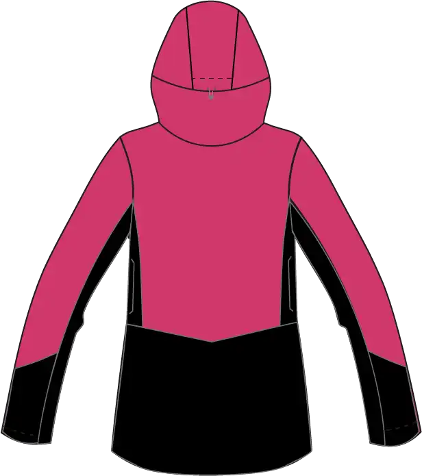 Dámska lyžiarska bunda 4F F0996 HOT PINK