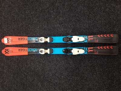 Použité lyže VOLKL Racetiger + viazanie Marker 4,5