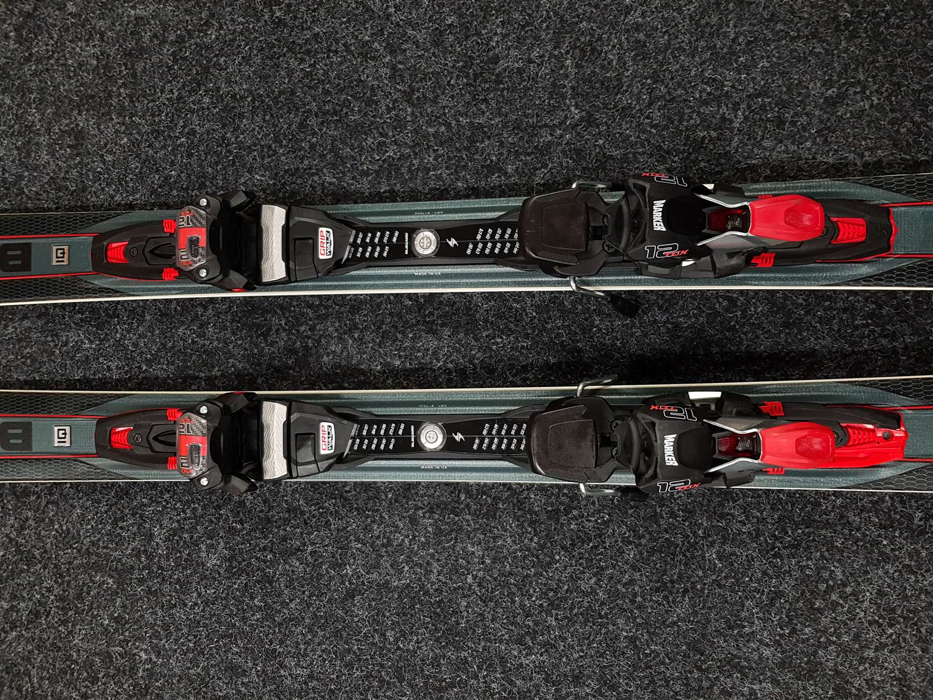 Použité lyže BLIZZARD Quattro 8.0 Ti + viazanie Marker TCX 12