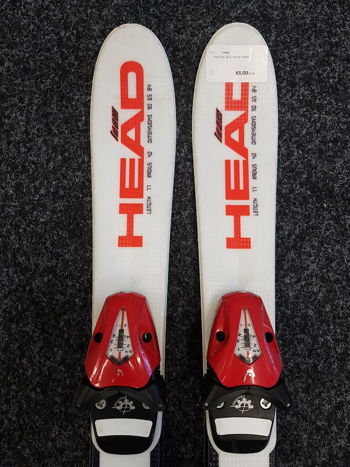 Použité lyže Head Team