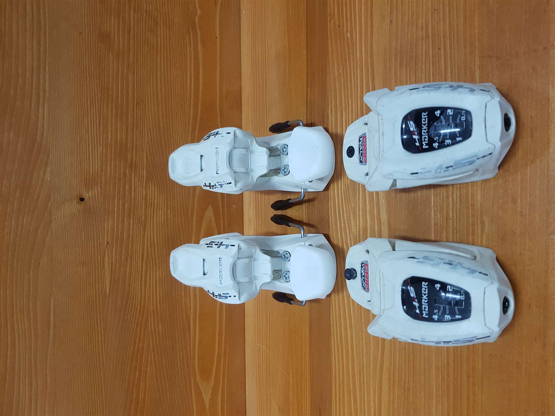 Použité viazanie Marker GRIP WALK 4,5 (DIN 4,5