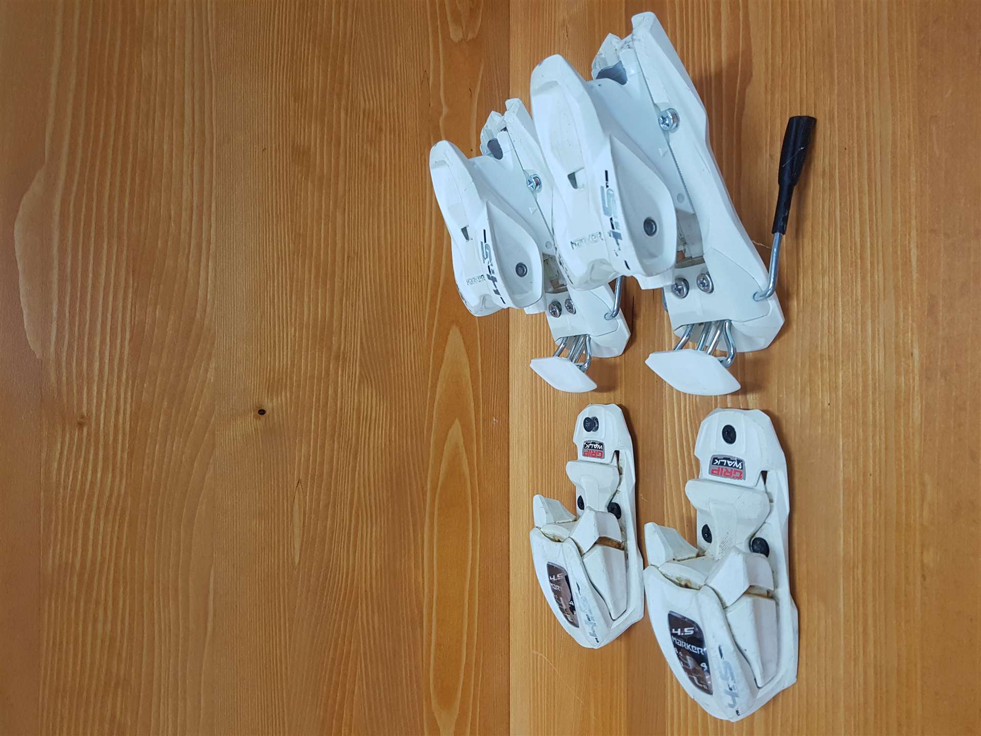 Použité viazanie Marker GRIP WALK 4,5 (DIN 4,5