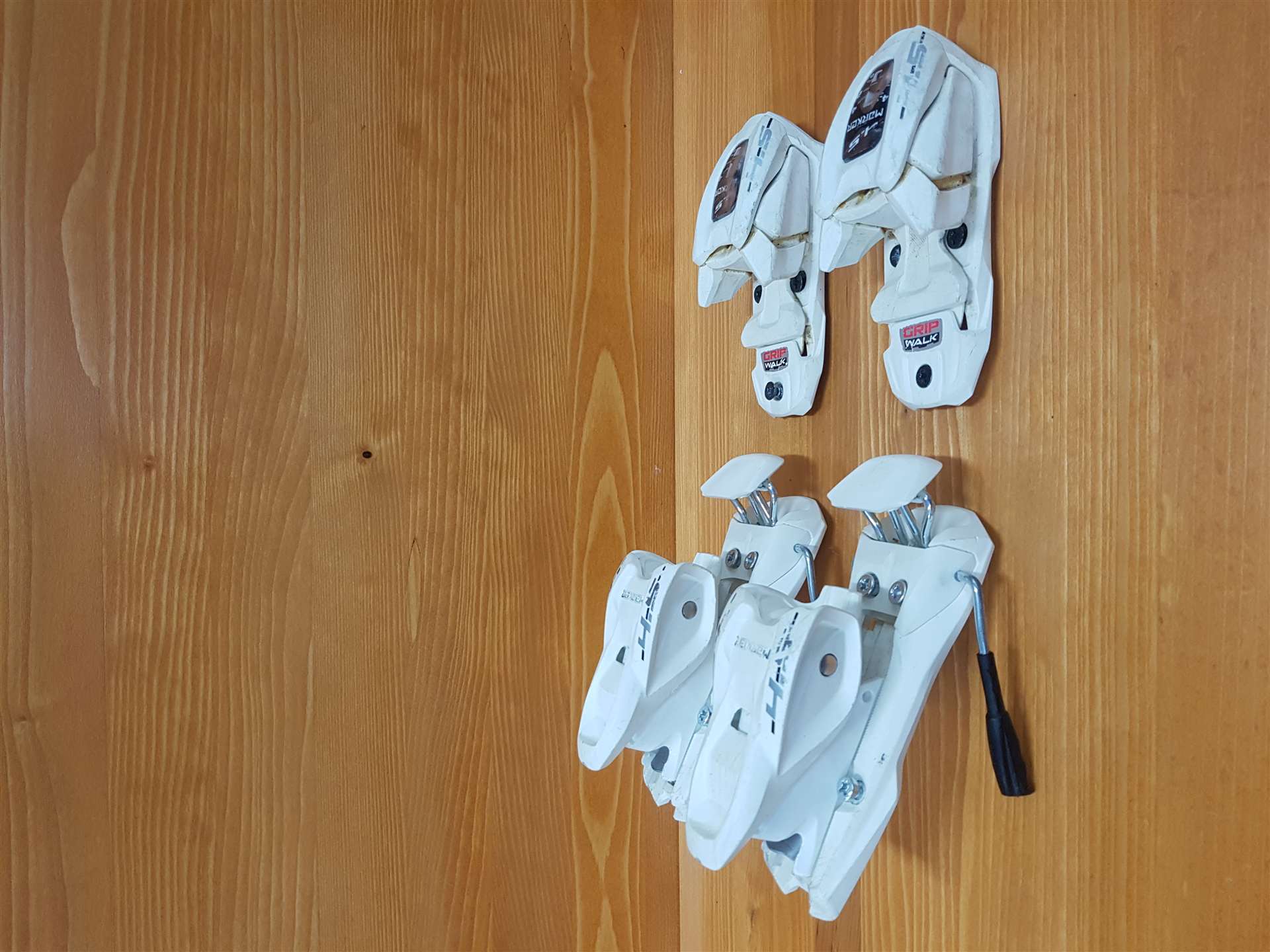 Použité viazanie Marker GRIP WALK 4,5 (DIN 4,5