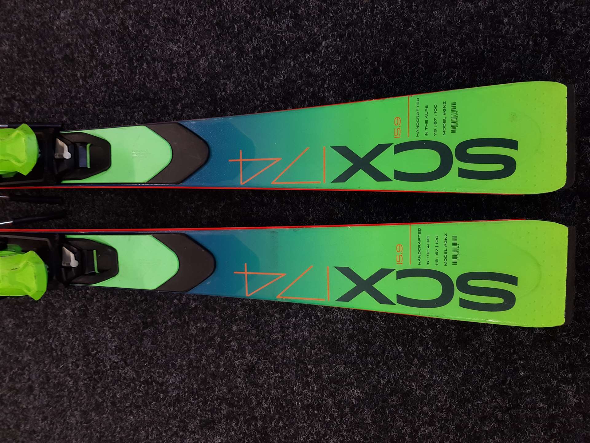 Použité lyže ELAN SCX + viazanie Elan EMX 12