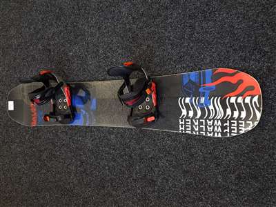 Použitý snowboard SALOMON Sleep Walker + viazanie Lamar veľkosť L
