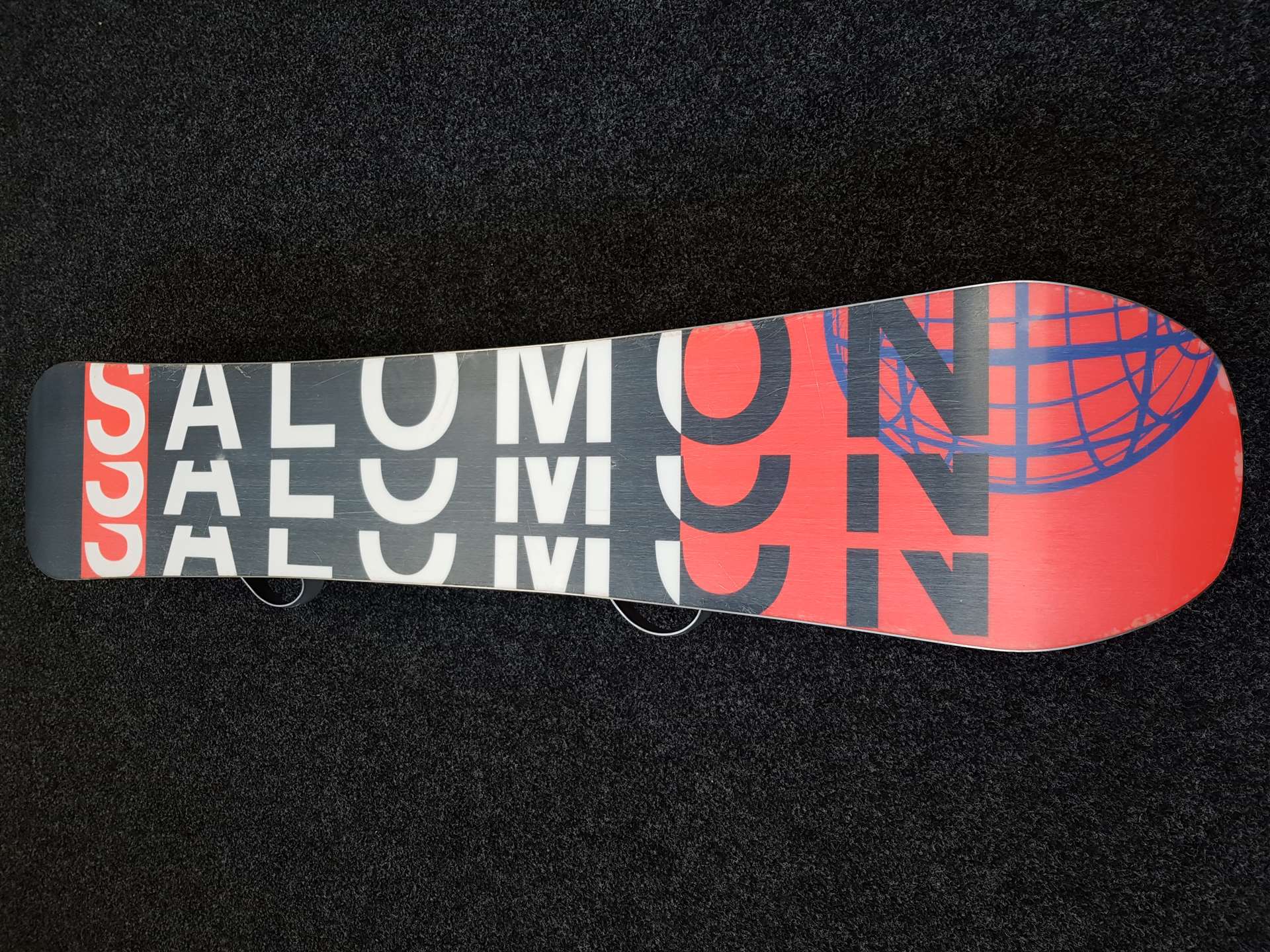 Použitý snowboard SALOMON Sleep Walker + viazanie Lamar veľkosť L