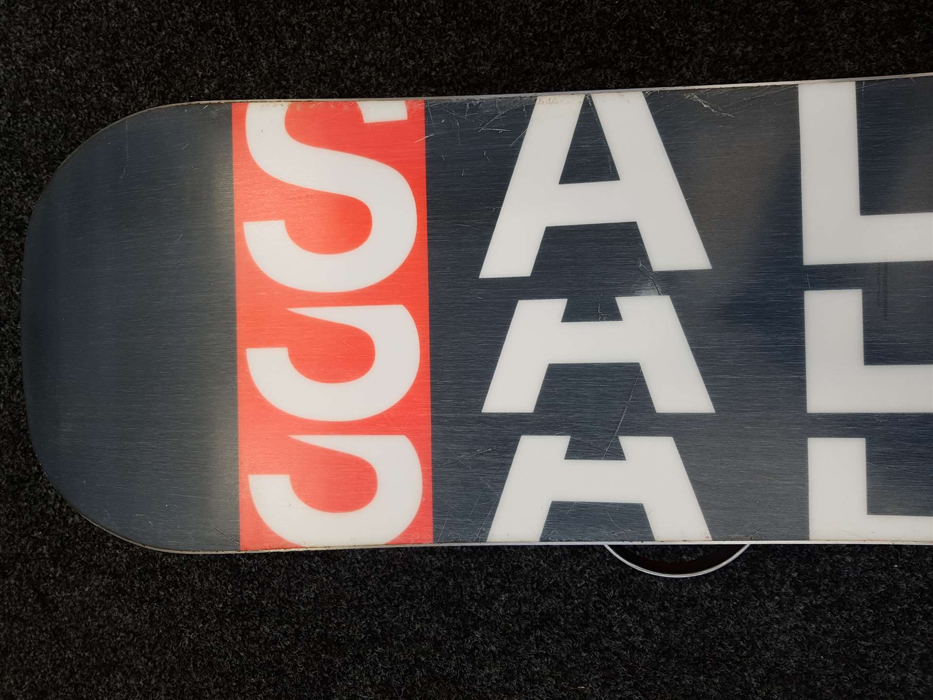 Použitý snowboard SALOMON Sleep Walker + viazanie Lamar veľkosť L