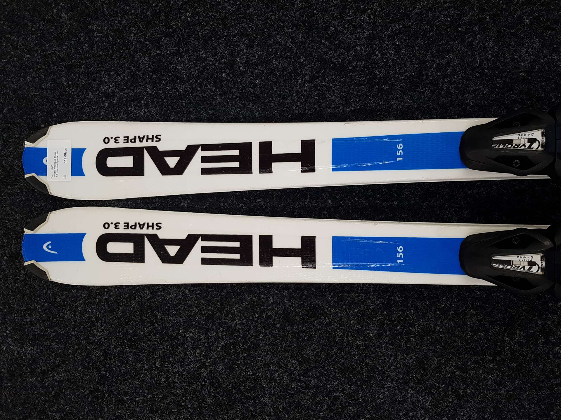 Použité lyže HEAD Shape 3.0 + viazanie Tyrolia 10.0