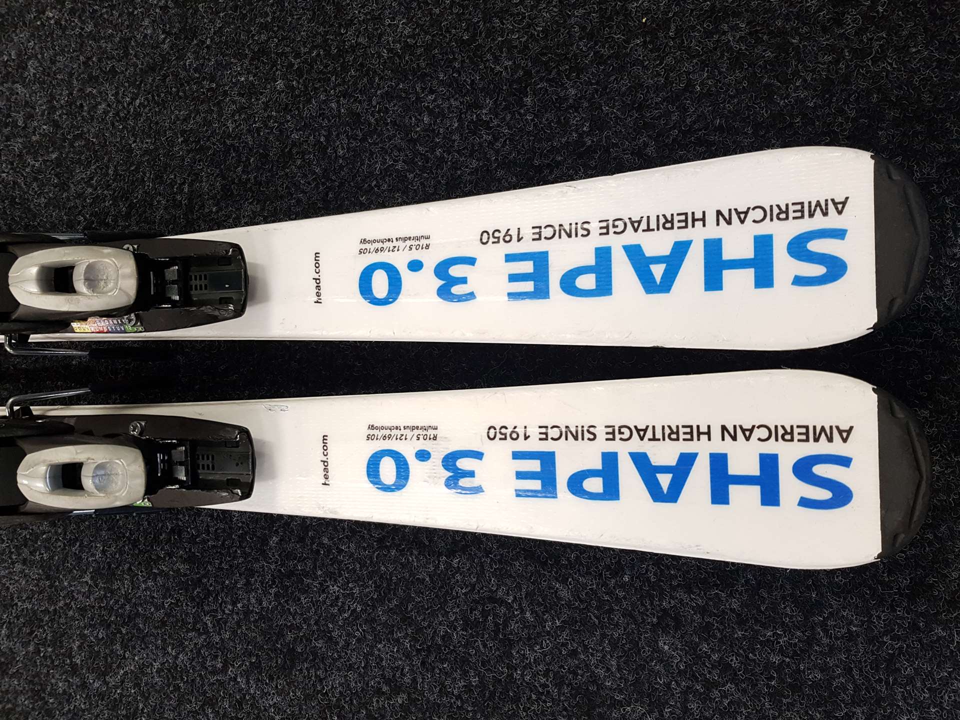 Použité lyže HEAD Shape 3.0 + viazanie Tyrolia 10.0