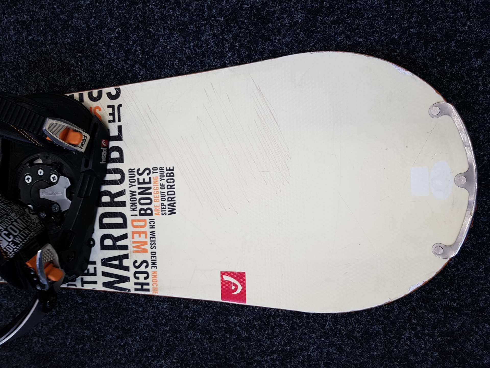 Použitý snowboard HEAD Knochen 63 + viazanie Head veľkosť L