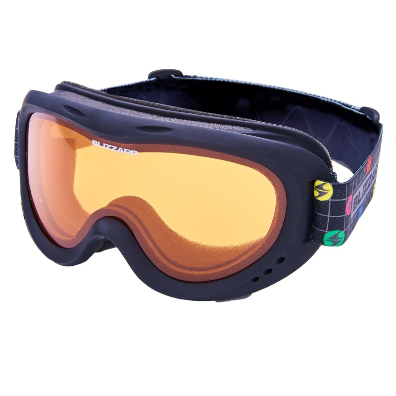 Okuliare BLIZ Ski Gog. 907 DAO, black, amber1