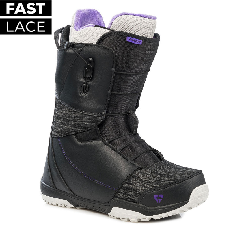 Snowboardové boty Gravity Aura Fast Lace blck/grey