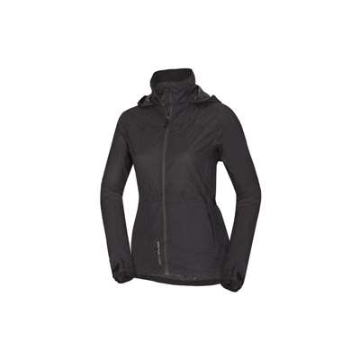 Packbare Multisportjacke für Damen 2L NORTHKIT Schwarz