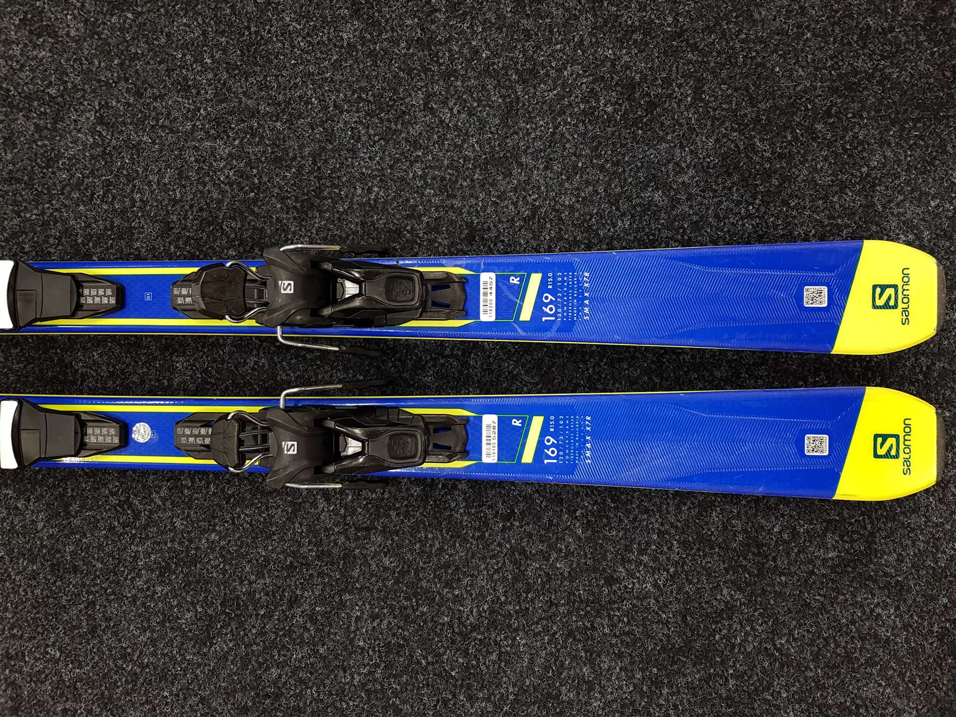 Použité lyže SALOMON S/Max X7 + viazanie Salomon Z 11