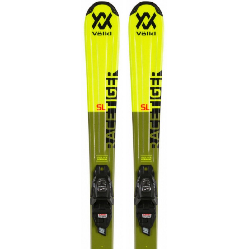 Ski Völkl Racetiger JR gelb + Bindung vmotion jr 4.5