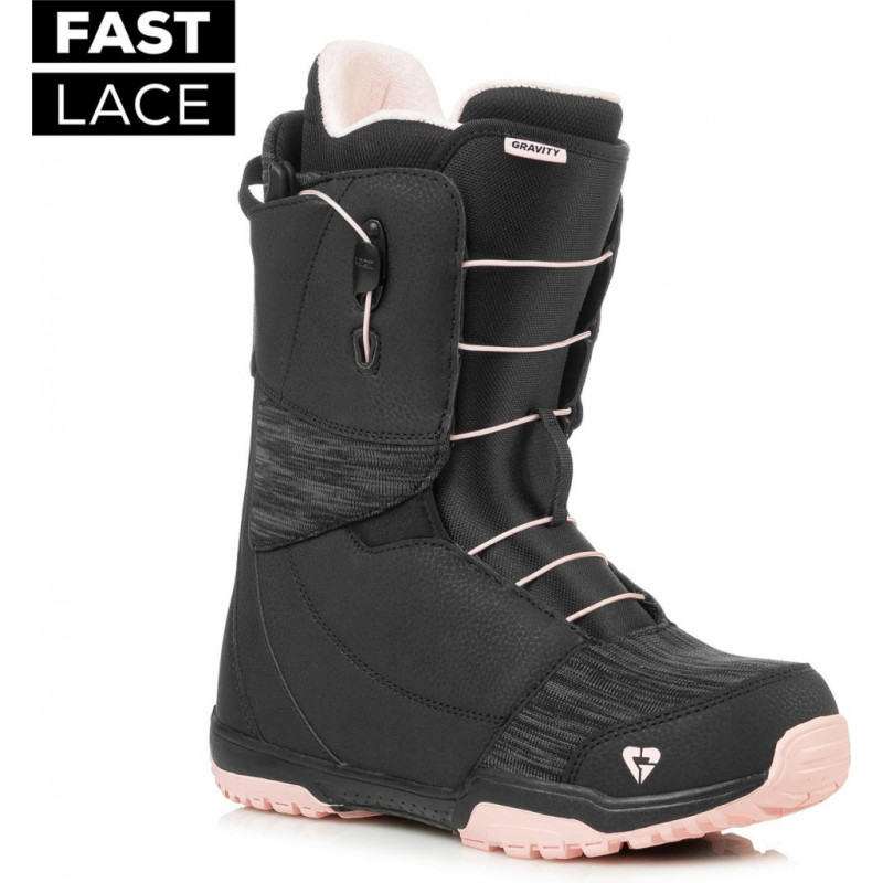 Snowboardové boty Gravity Aura Fast Lace Black/Pink