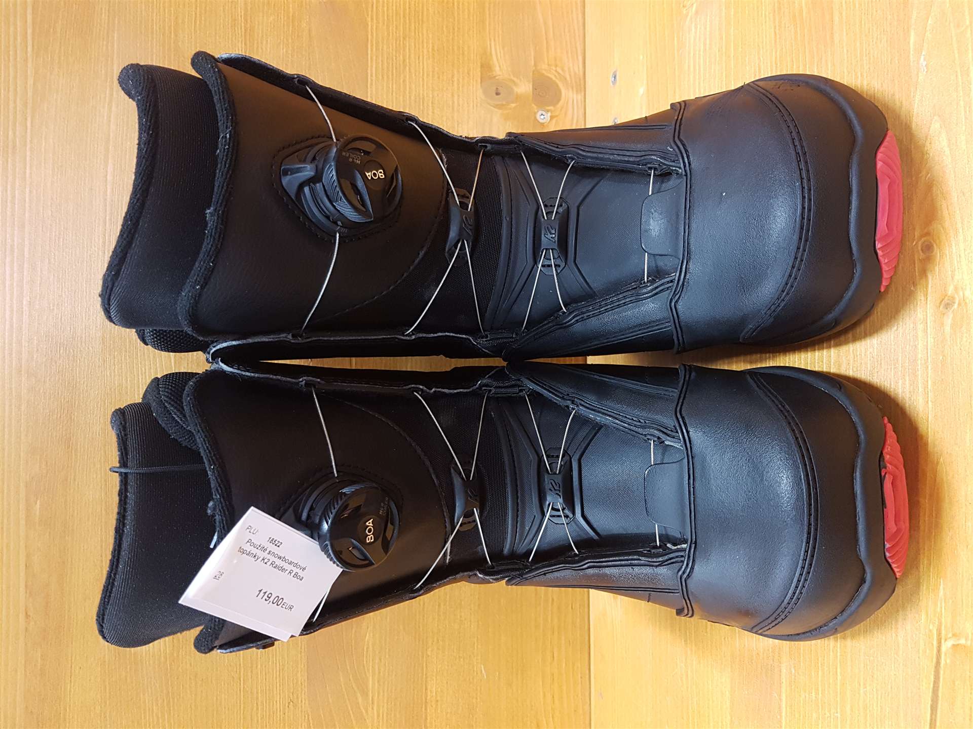 Použité snowboardové topánky K2 Raider R Boa