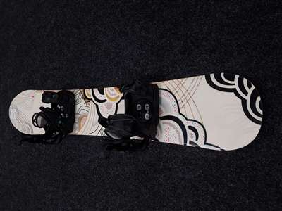 Použitý snowboard K2 Moment + viazanie K2 Fast tec veľkosť M/L