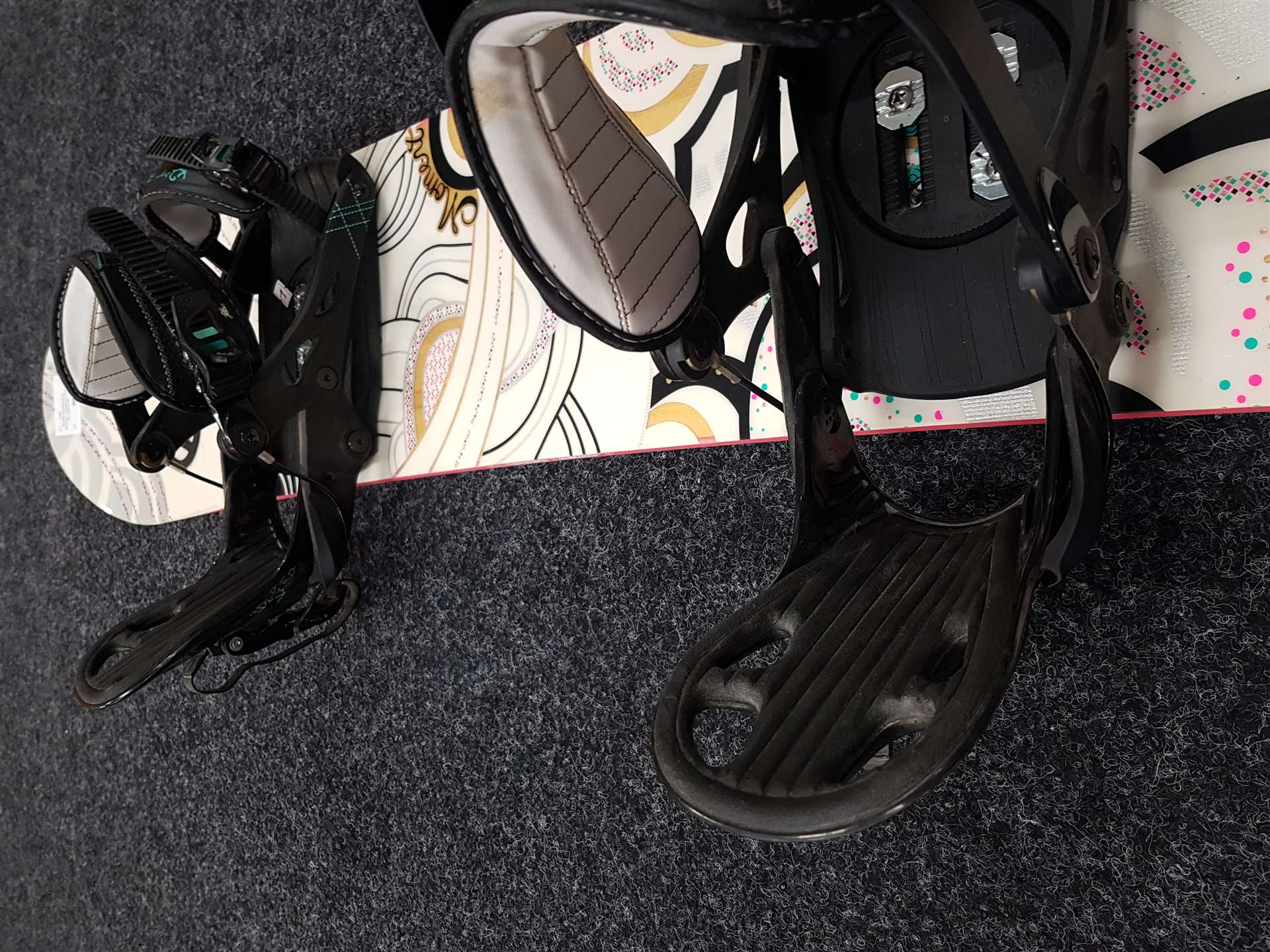 Použitý snowboard K2 Moment + viazanie K2 Fast tec veľkosť M/L